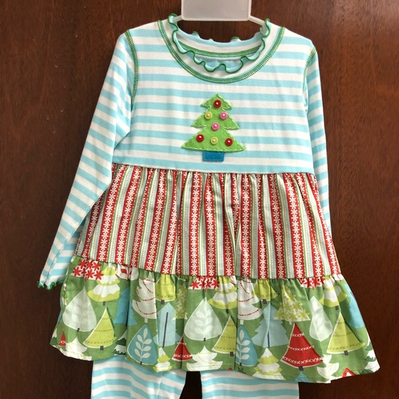 Christmas 2pc Baxter and Beatrice 4T - Picture 1 of 2